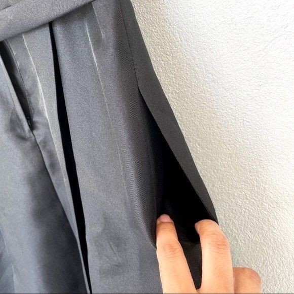 David's Bridal Black Bridesmaid‎ Prom Sleeveless Dress Size 6 NWT - Picture 12 of 16